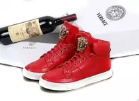 versace jeans chaussures baskets high red